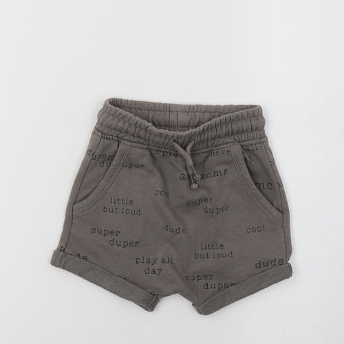 George Baby Grey   Jogger Trousers Size 12-18 Months