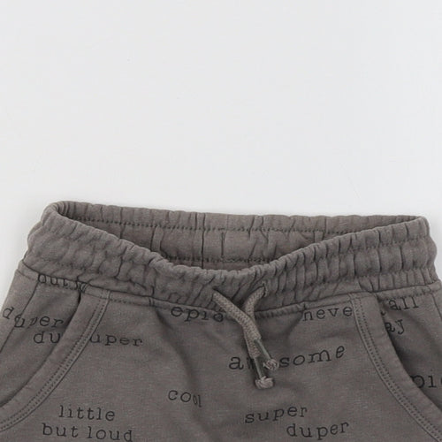 George Baby Grey   Jogger Trousers Size 12-18 Months