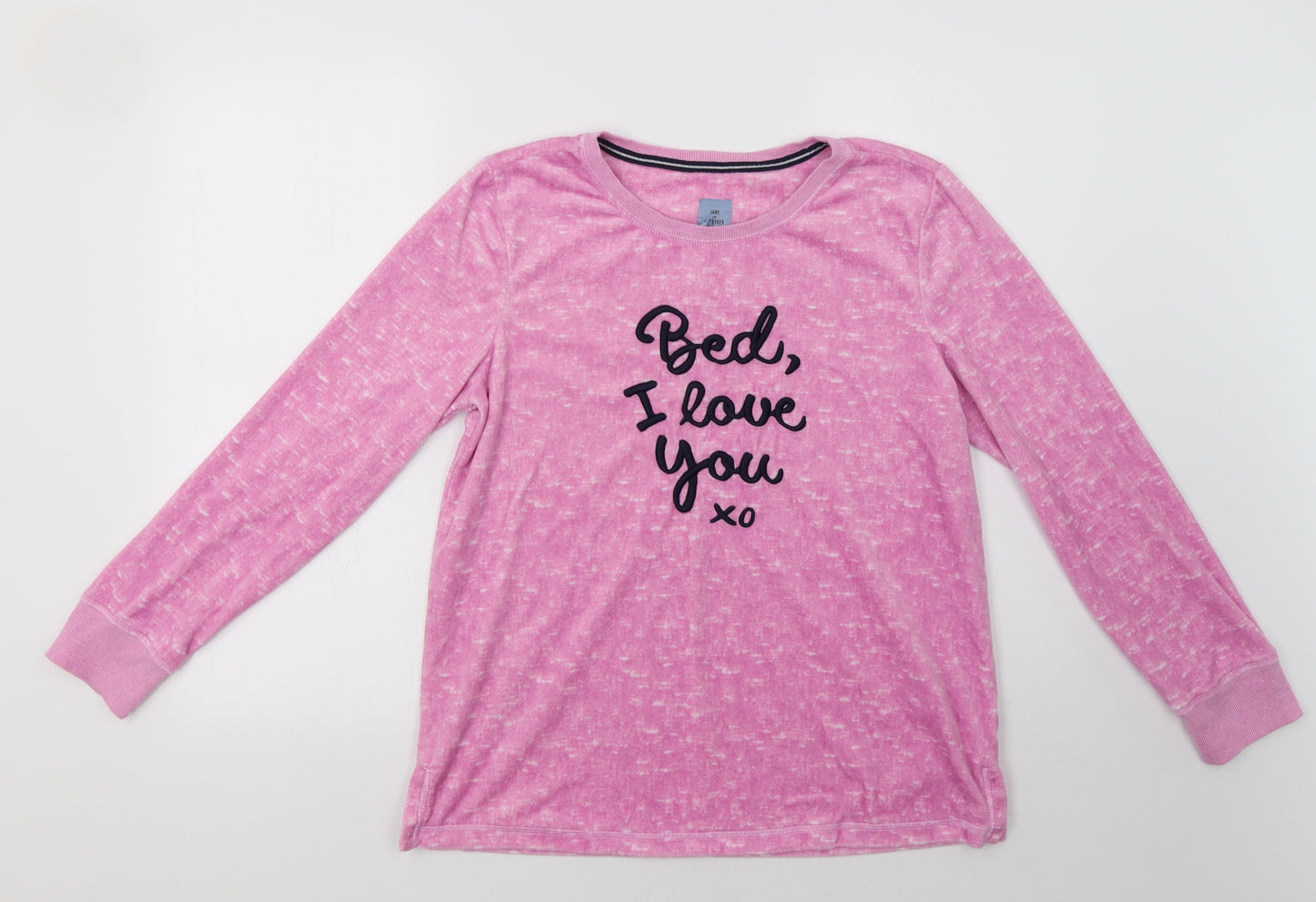Jane And Bleeker Womens Pink   Top Pyjama Top Size M