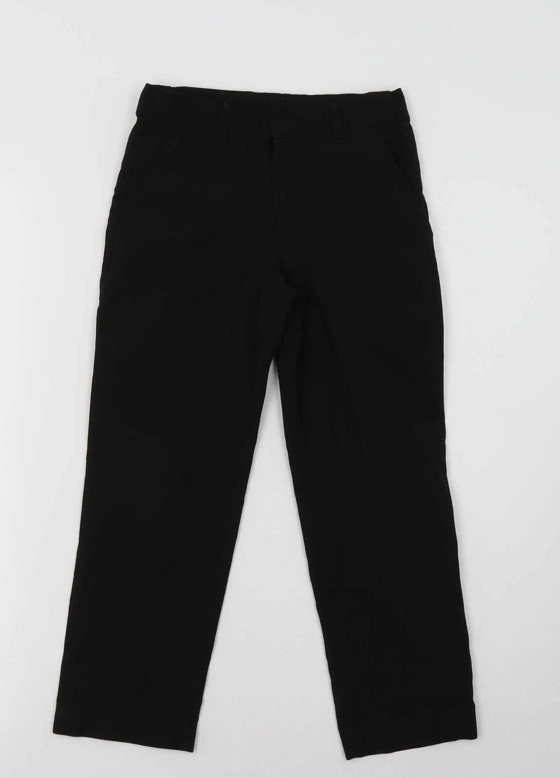 M&S Boys Black   Dress Pants Trousers Size 6-7 Years