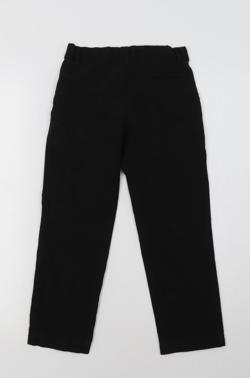 M&S Boys Black   Dress Pants Trousers Size 6-7 Years