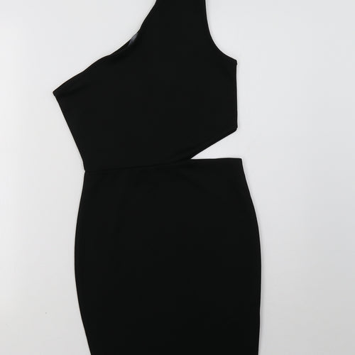 PRETTYLITTLETHING Womens Black   Bodycon  Size 8