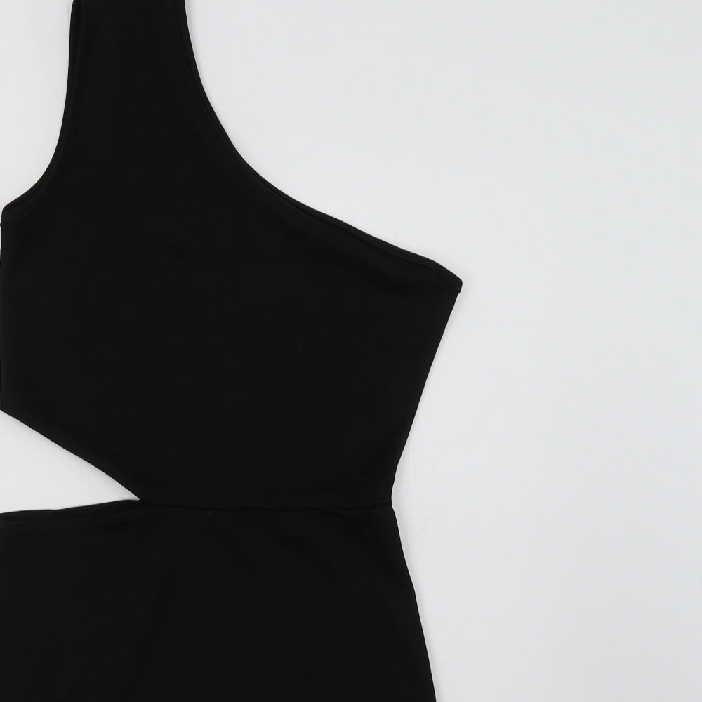 PRETTYLITTLETHING Womens Black   Bodycon  Size 8