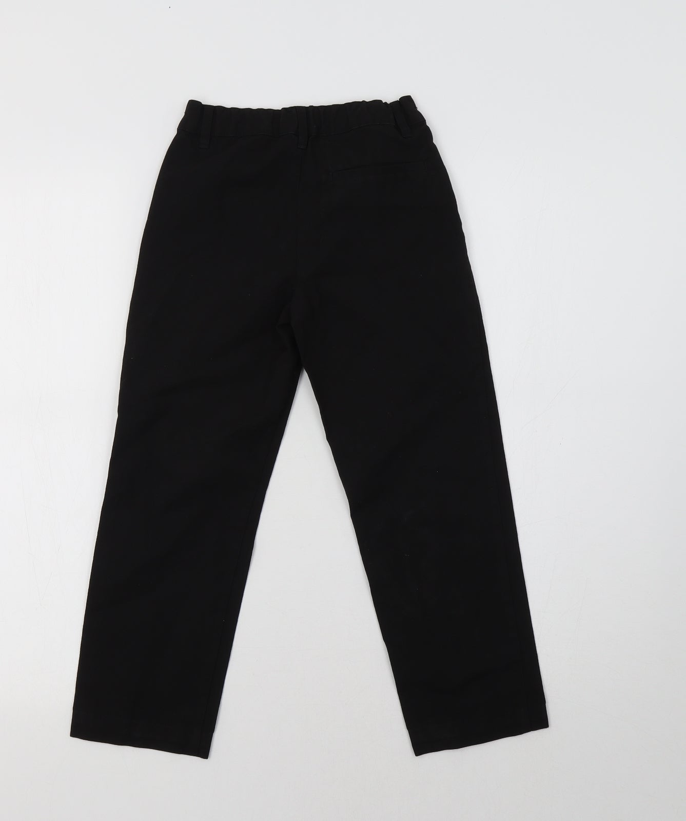 M&S Boys Black   Dress Pants Trousers Size 6-7 Years