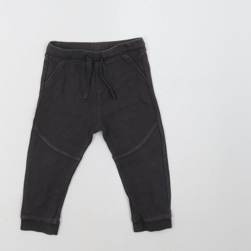 M&S Baby Grey   Jogger Trousers Size 18-24 Months