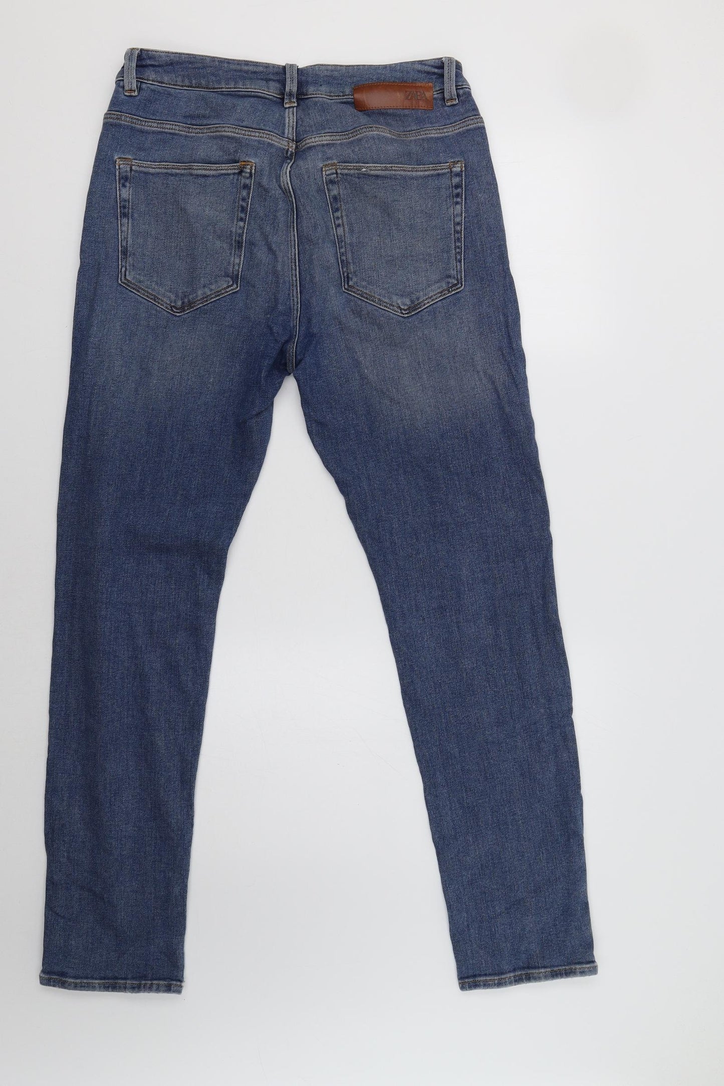 Zara Mens Blue   Straight Jeans Size 31 L31 in