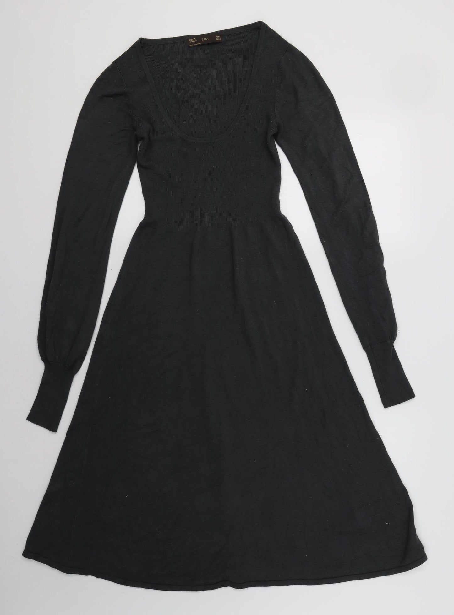 Zara Womens Grey   Jumper Dress  Size S
