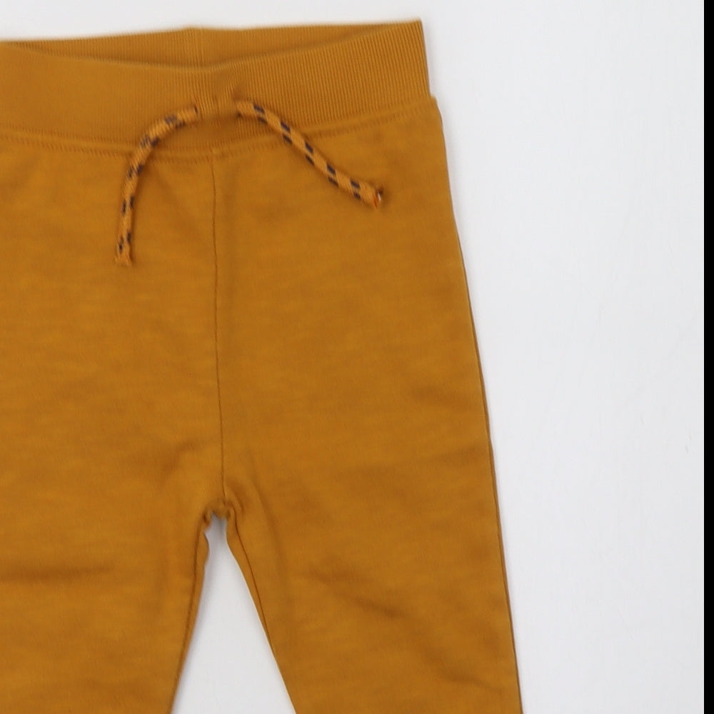 Primark Baby Yellow   Jogger Trousers Size 18 Months