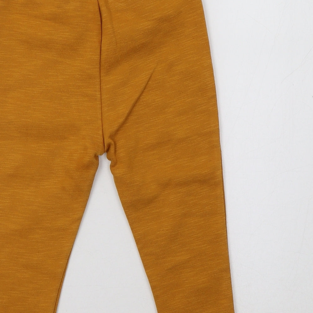 Primark Baby Yellow   Jogger Trousers Size 18 Months
