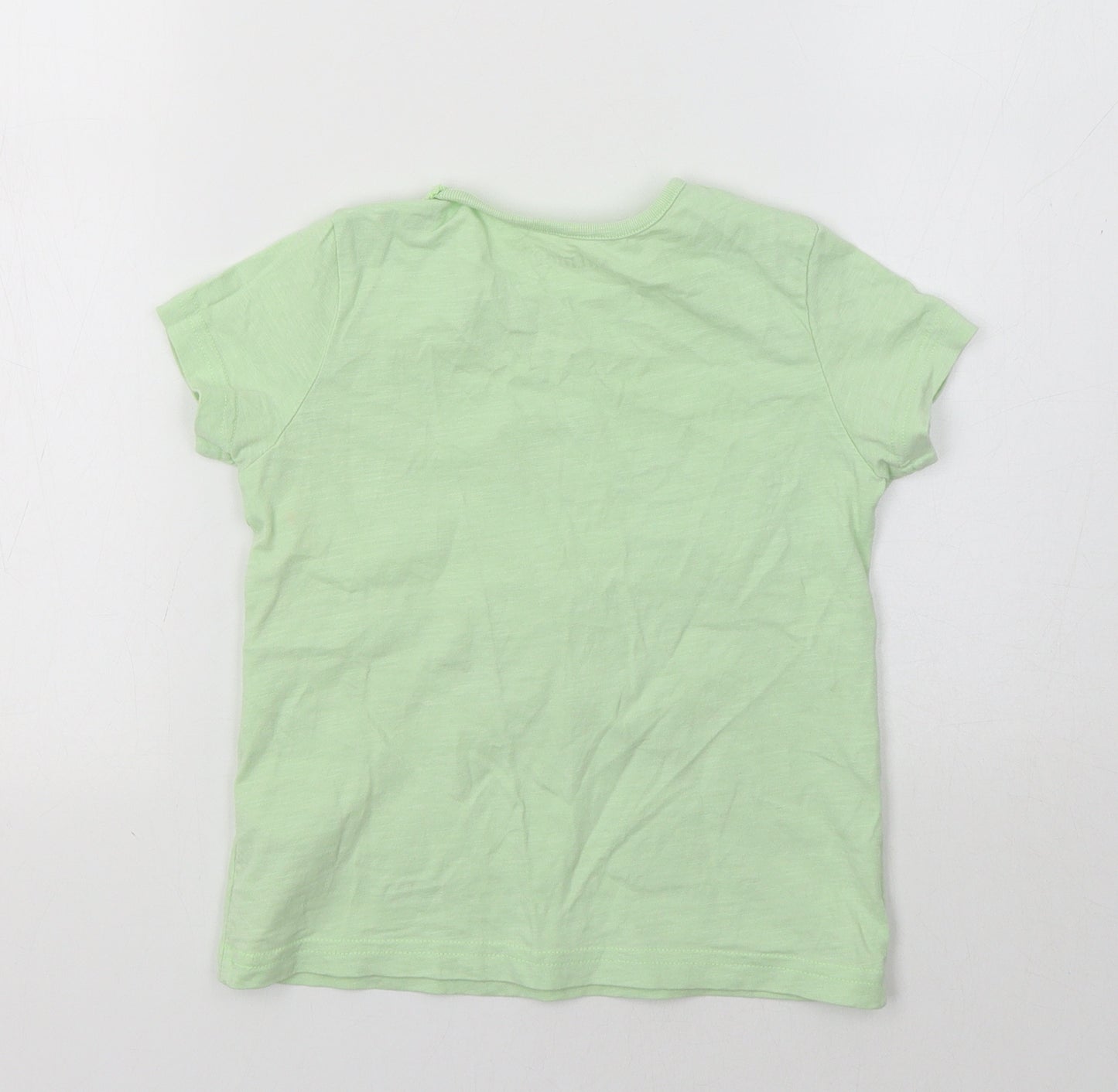 Nutmeg Girls Green   Basic T-Shirt Size 4-5 Years