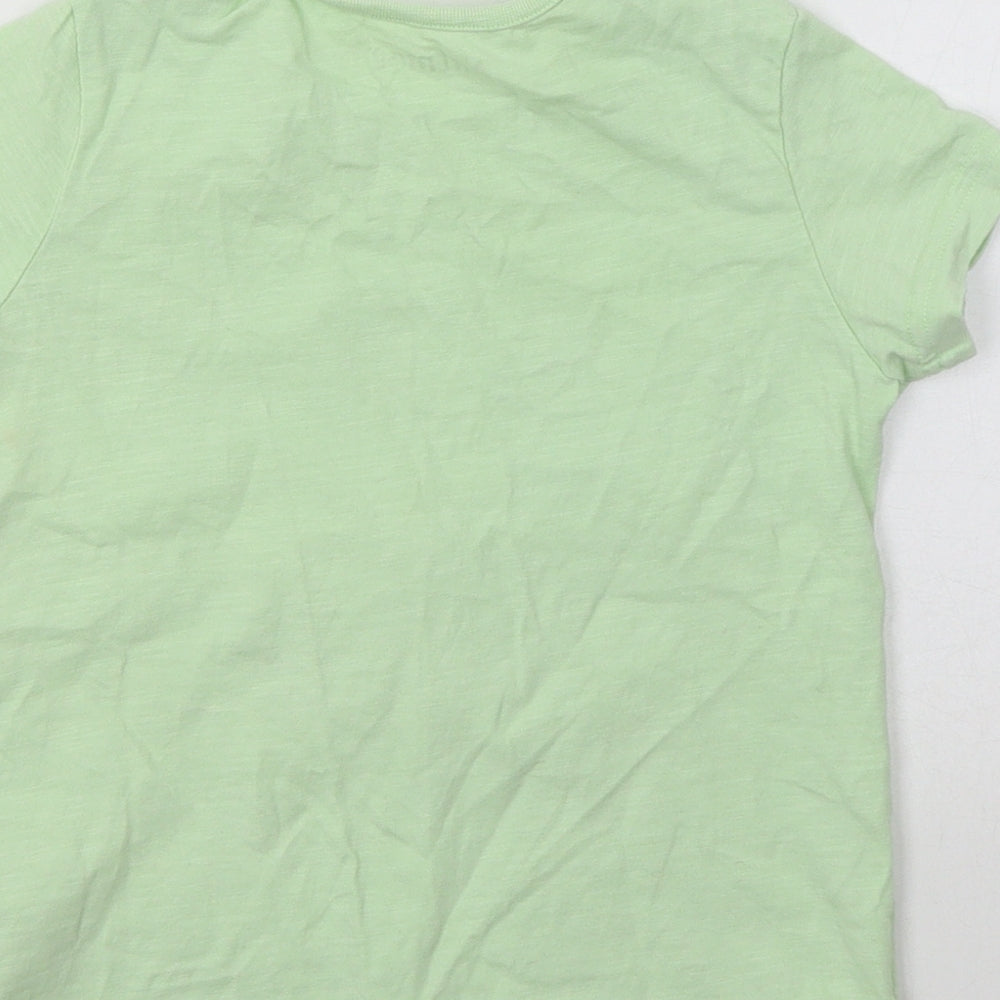Nutmeg Girls Green   Basic T-Shirt Size 4-5 Years