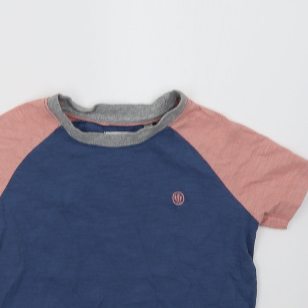 Fat Face Boys Blue   Basic T-Shirt Size 4-5 Years