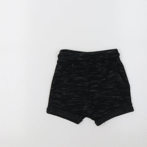George Baby Black   Cropped Trousers Size 12-18 Months