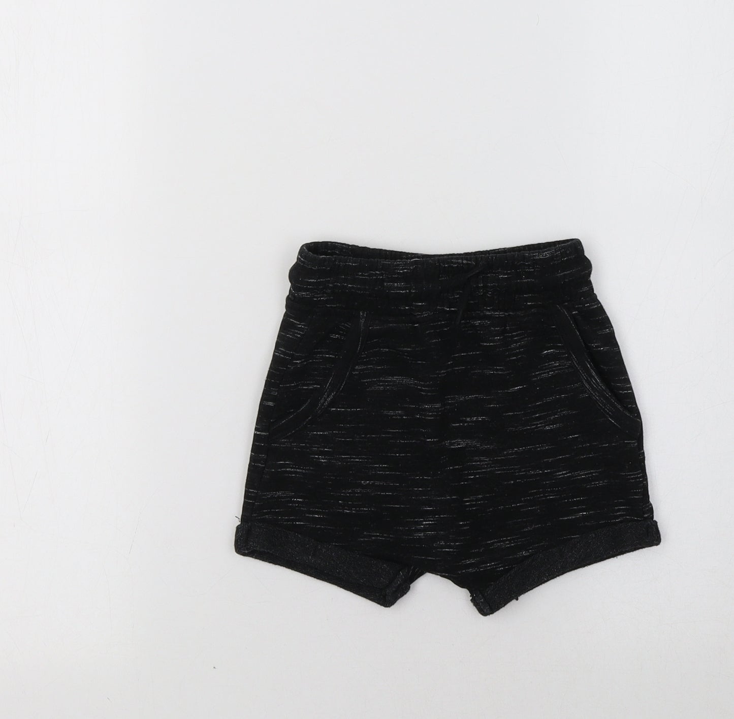 George Baby Black   Cropped Trousers Size 12-18 Months