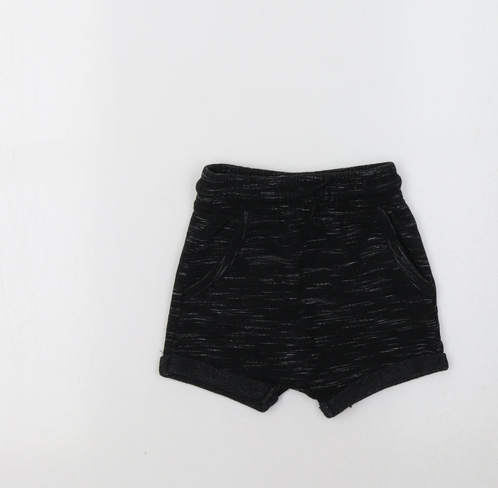 George Baby Black   Cropped Trousers Size 12-18 Months