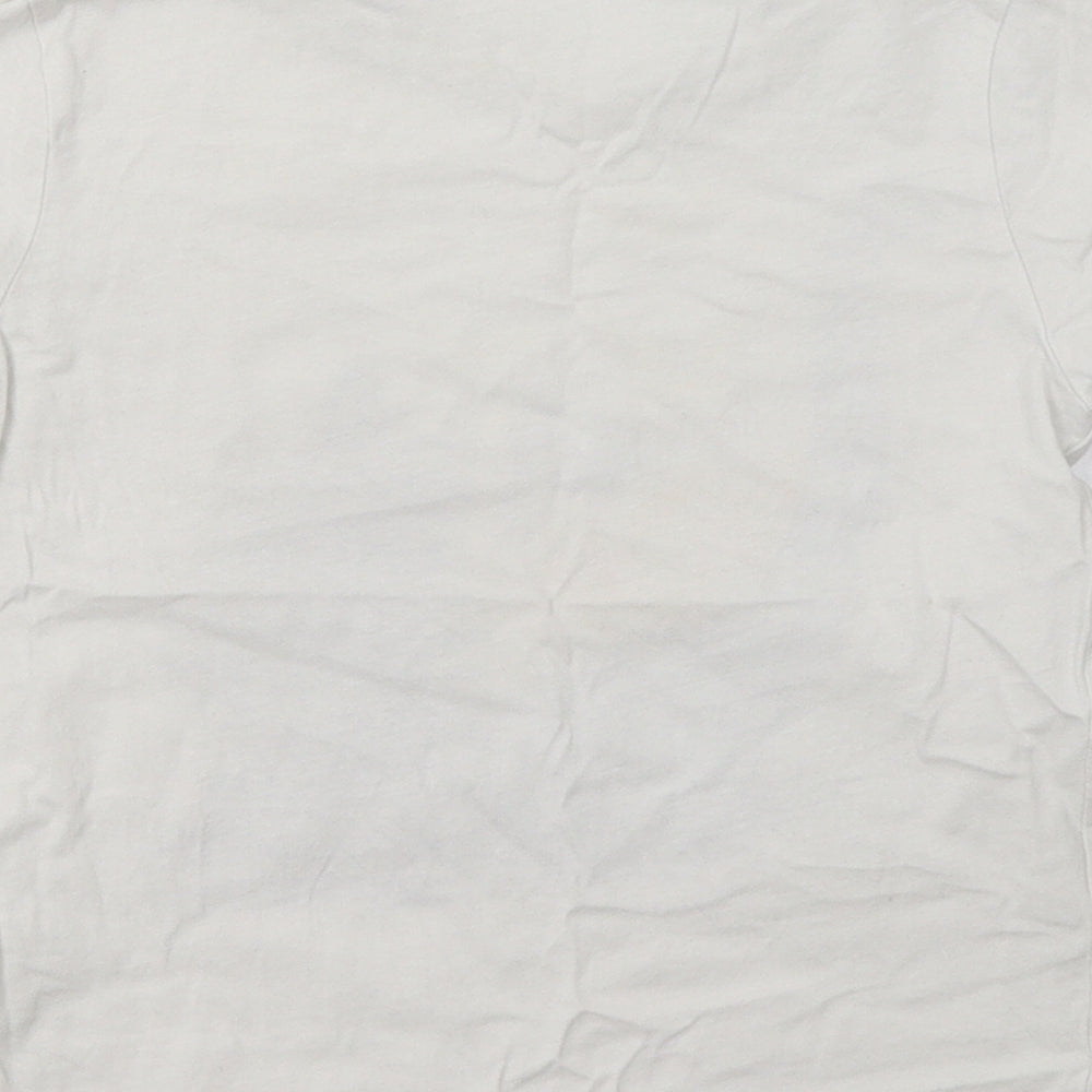 LEGO Boys White   Basic T-Shirt Size 4-5 Years  - Jurrasic World