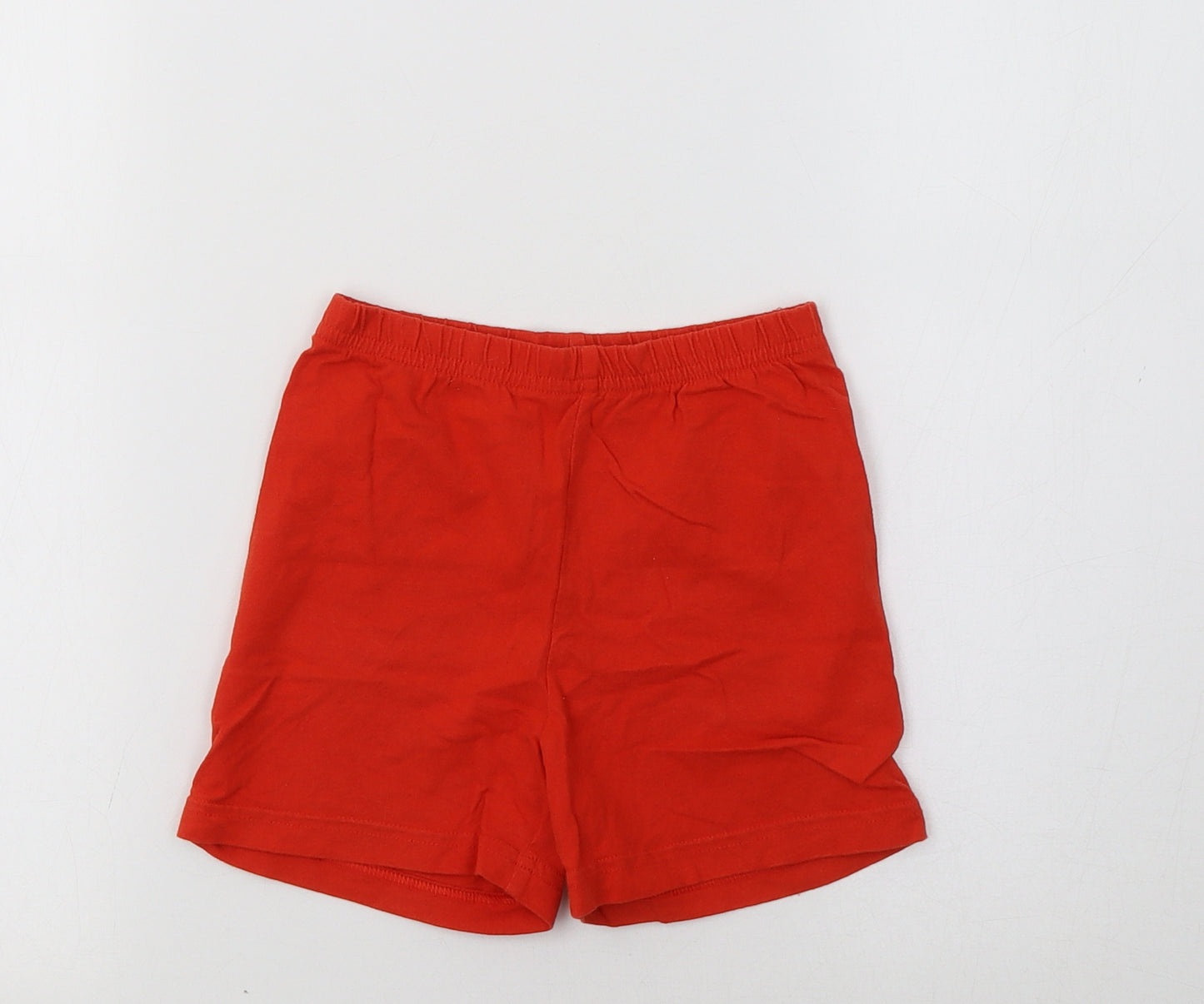 Nutmeg Girls Red   Utility Shorts Size 3-4 Years