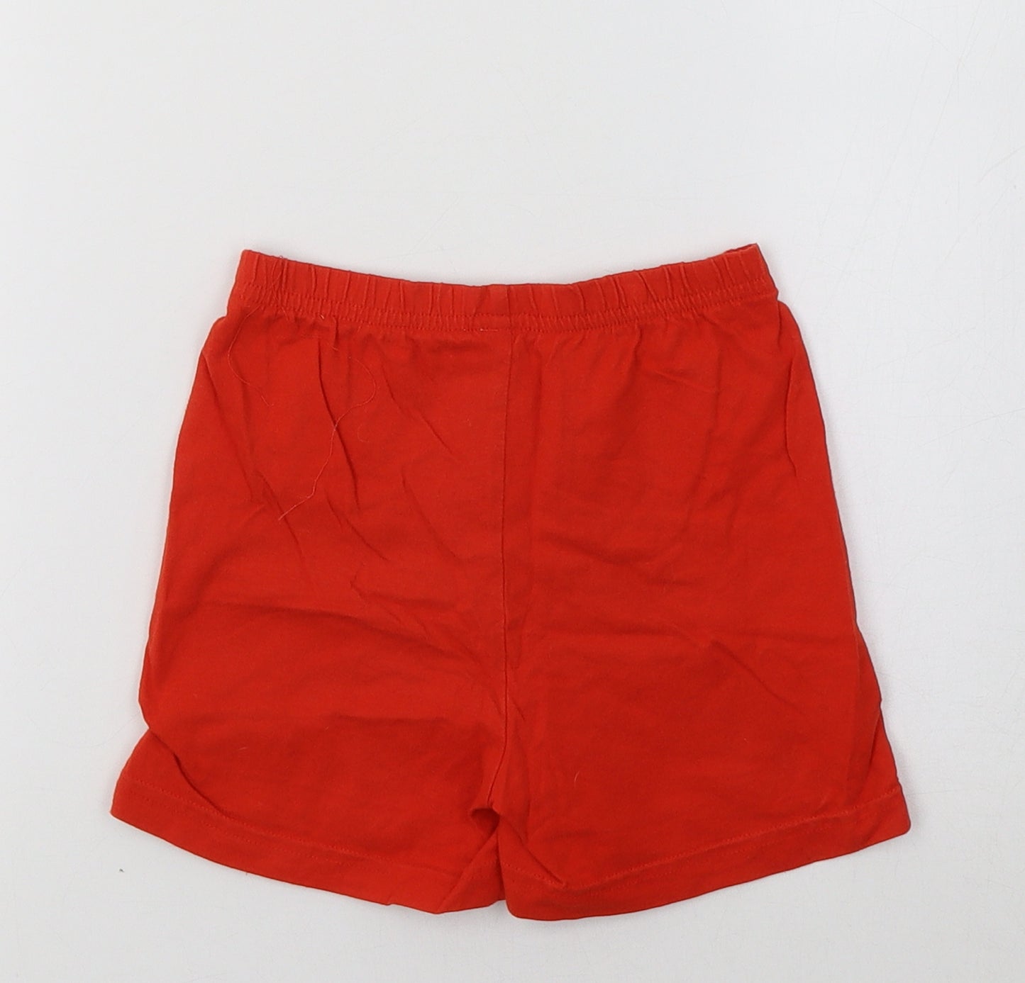 Nutmeg Girls Red   Utility Shorts Size 3-4 Years