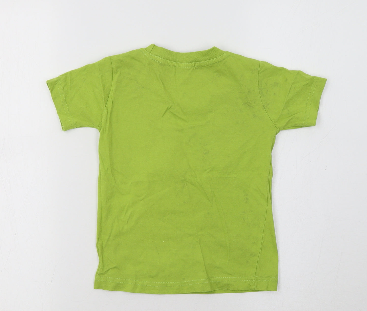 Preworn Girls Green   Basic T-Shirt Size 4 Years  - Mauritius