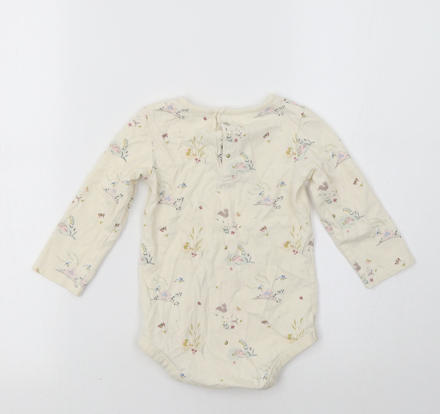 TU Baby Ivory Floral  Romper One-Piece Size 18-24 Months