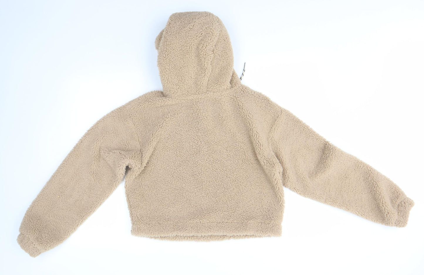 Bershka Womens Brown   Full Zip Hoodie Size S