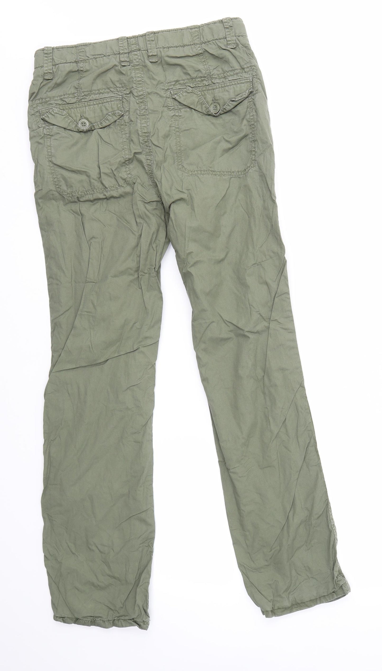 GAP Kids Boys Green   Cargo Trousers Size 13 Years