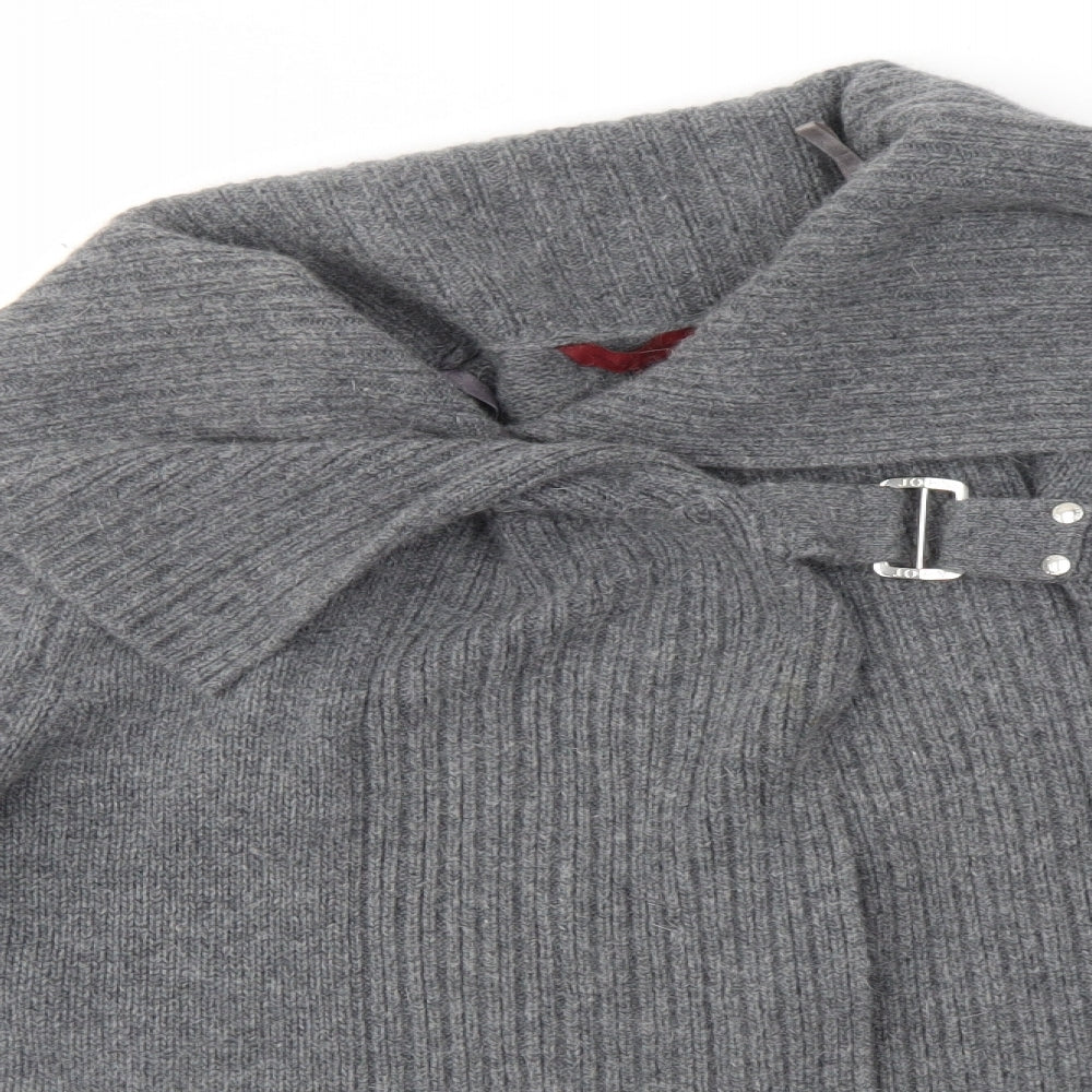 Debenhams Womens Grey   Cardigan Jumper Size 18  - John