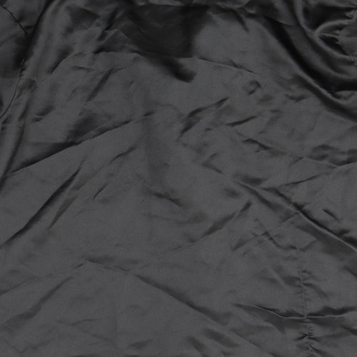 Camille Womens Black   Basic Button-Up Size 12
