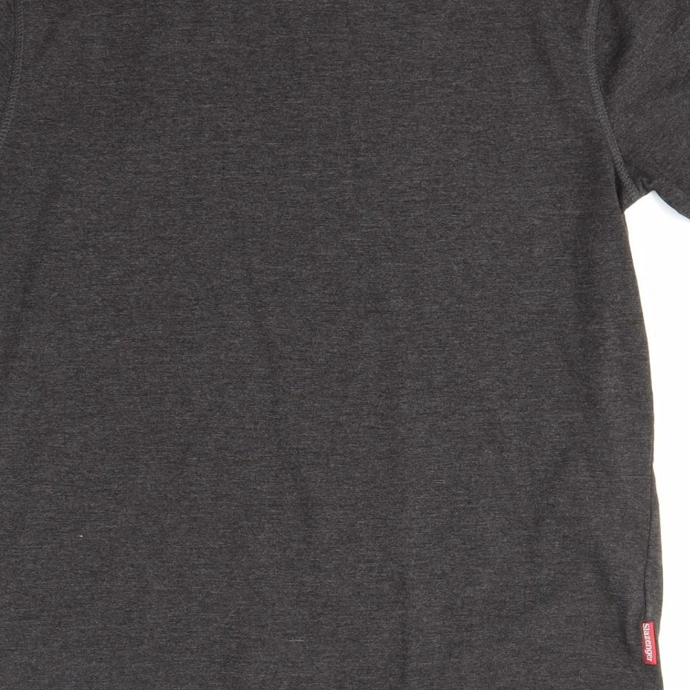 Slazenger Mens Grey    T-Shirt Size S