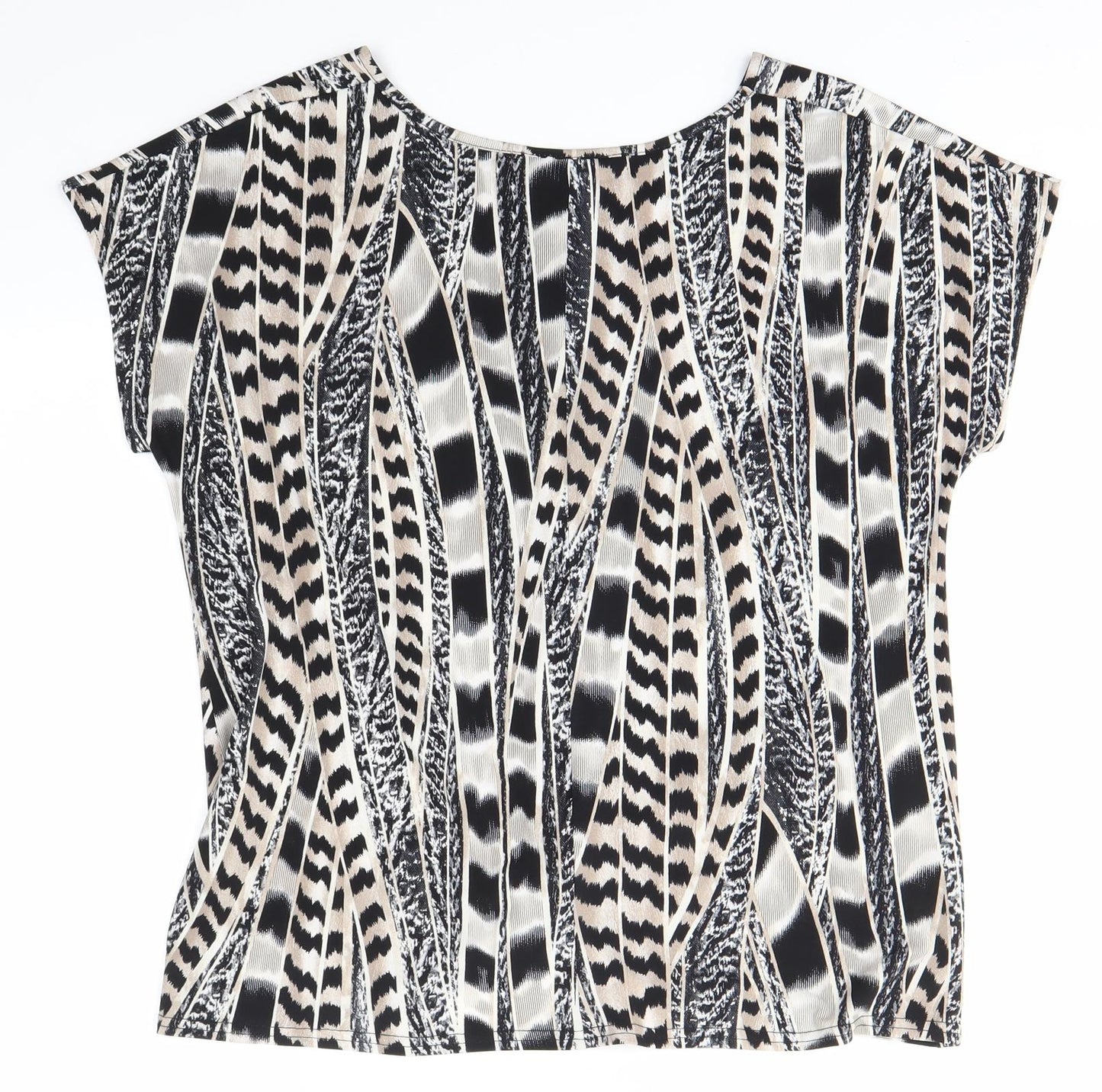 BM Womens Multicoloured   Basic Blouse Size 16