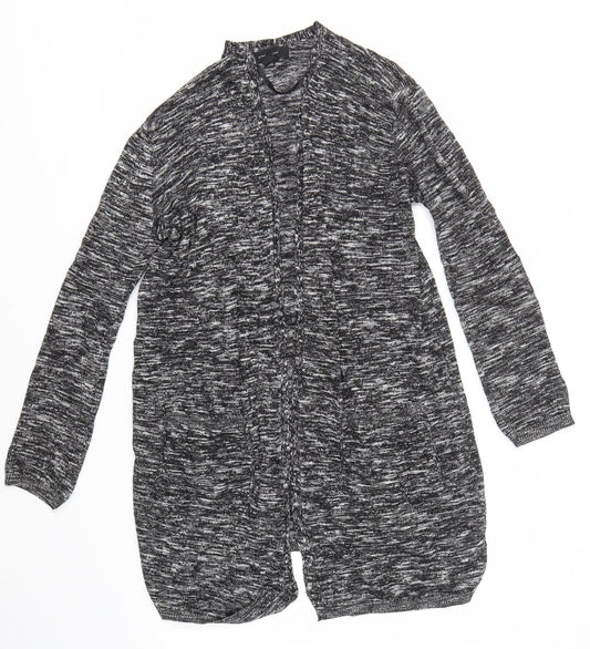 Front view of Primark women’s grey cardigan jumper, size M