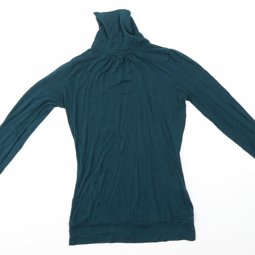 Warehouse Womens Green   Basic Blouse Size 6