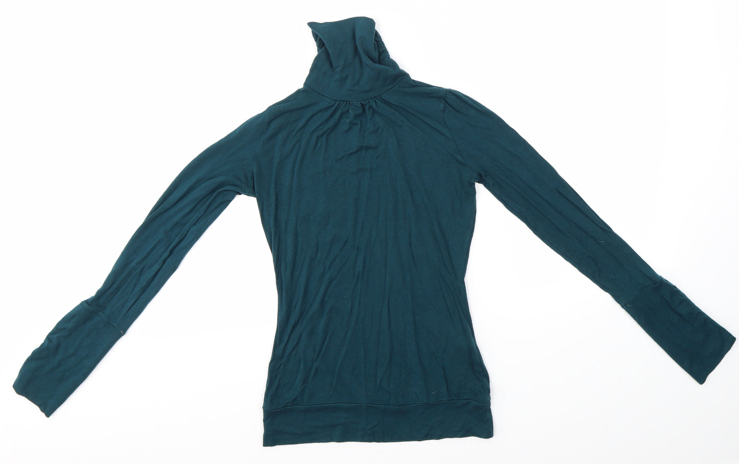 Warehouse Womens Green   Basic Blouse Size 6