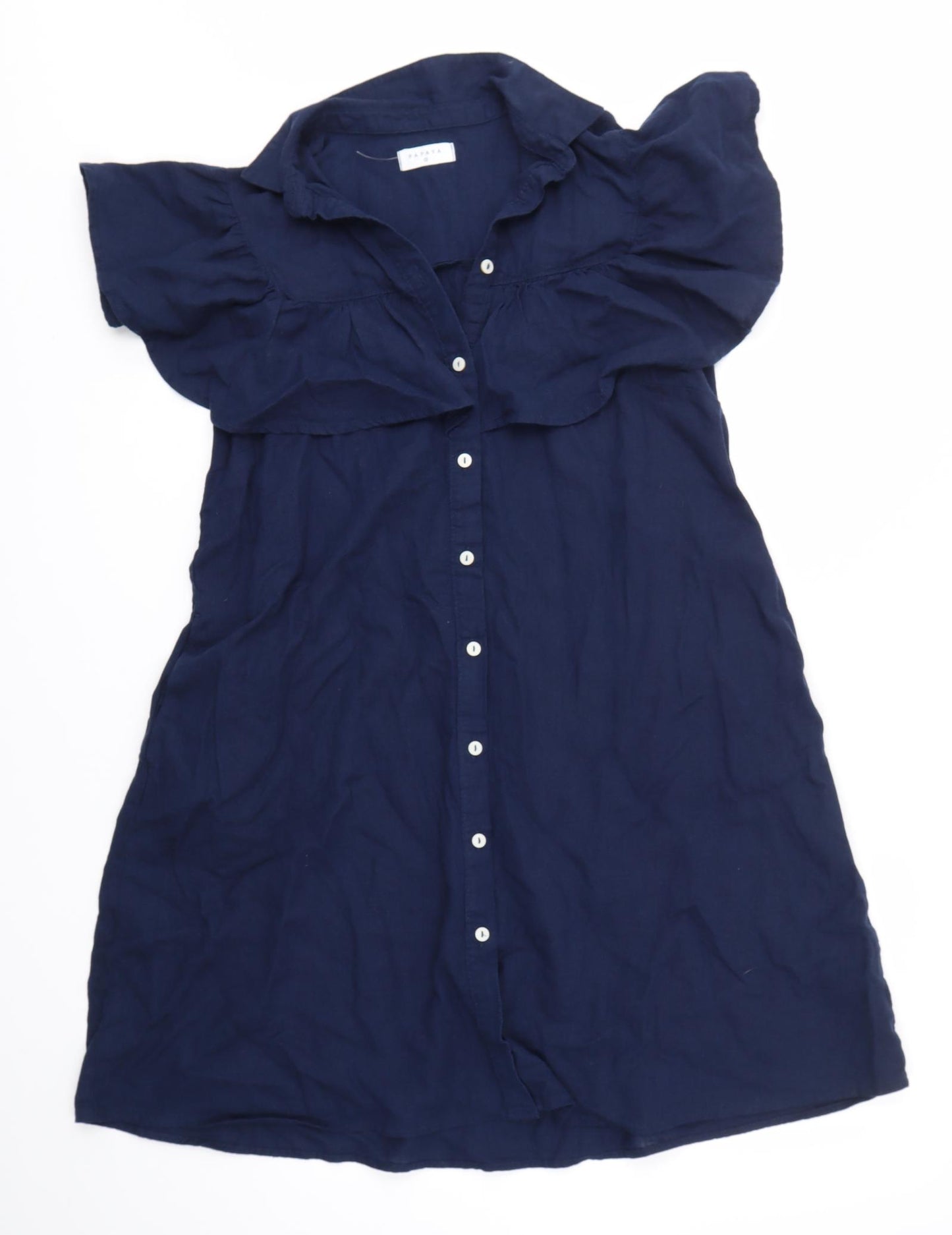 Matalan Womens Blue   Shirt Dress  Size 12