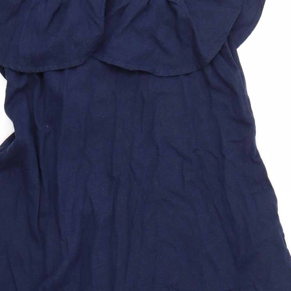 Matalan Womens Blue   Shirt Dress  Size 12