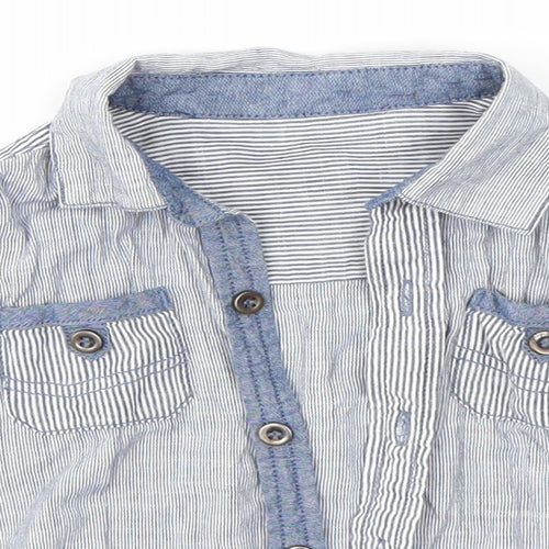 George Baby Grey   Basic Button-Up Size 12-18 Months