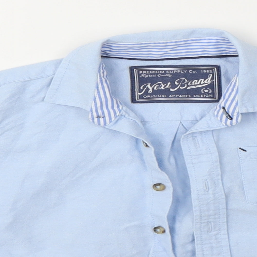 NEXT Boys Blue   Basic Button-Up Size 5 Years