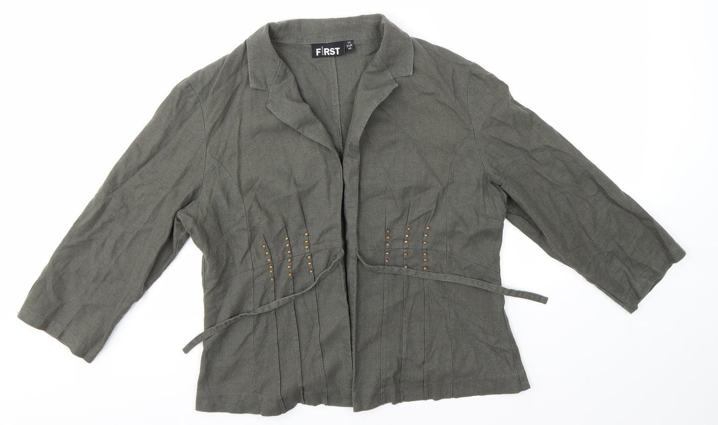First Avenue Womens Grey   Jacket  Size 14