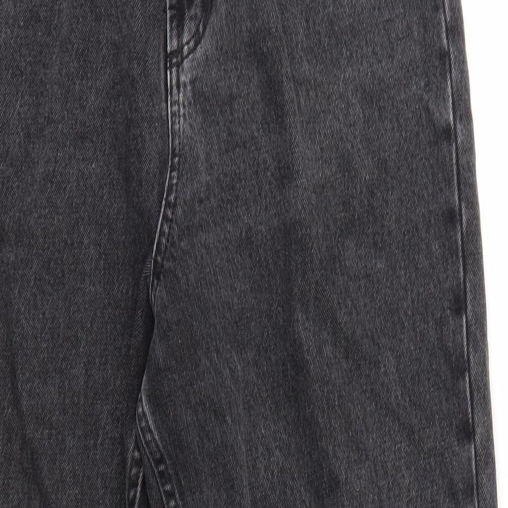 ASOS Womens Grey   Mom Jeans Size 28 in L36 in