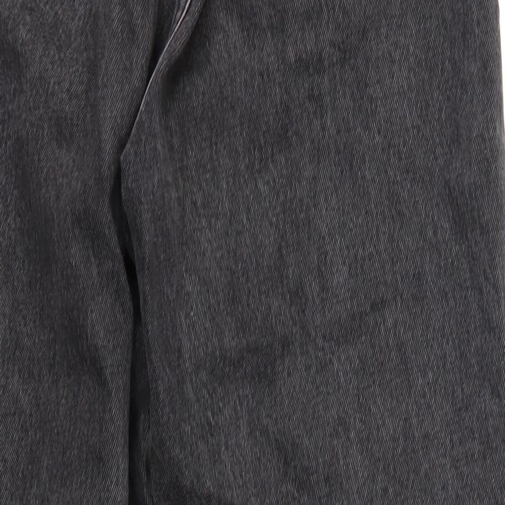 ASOS Womens Grey   Mom Jeans Size 28 in L36 in