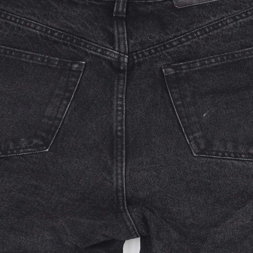 Zara Womens Grey   Boyfriend Shorts Size 10