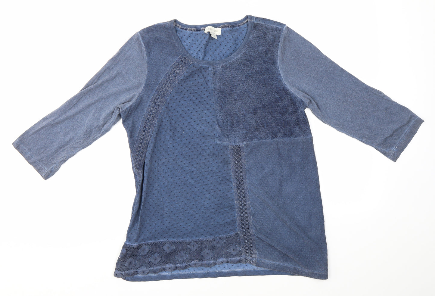 Monsoon Womens Blue   Basic Blouse Size 12