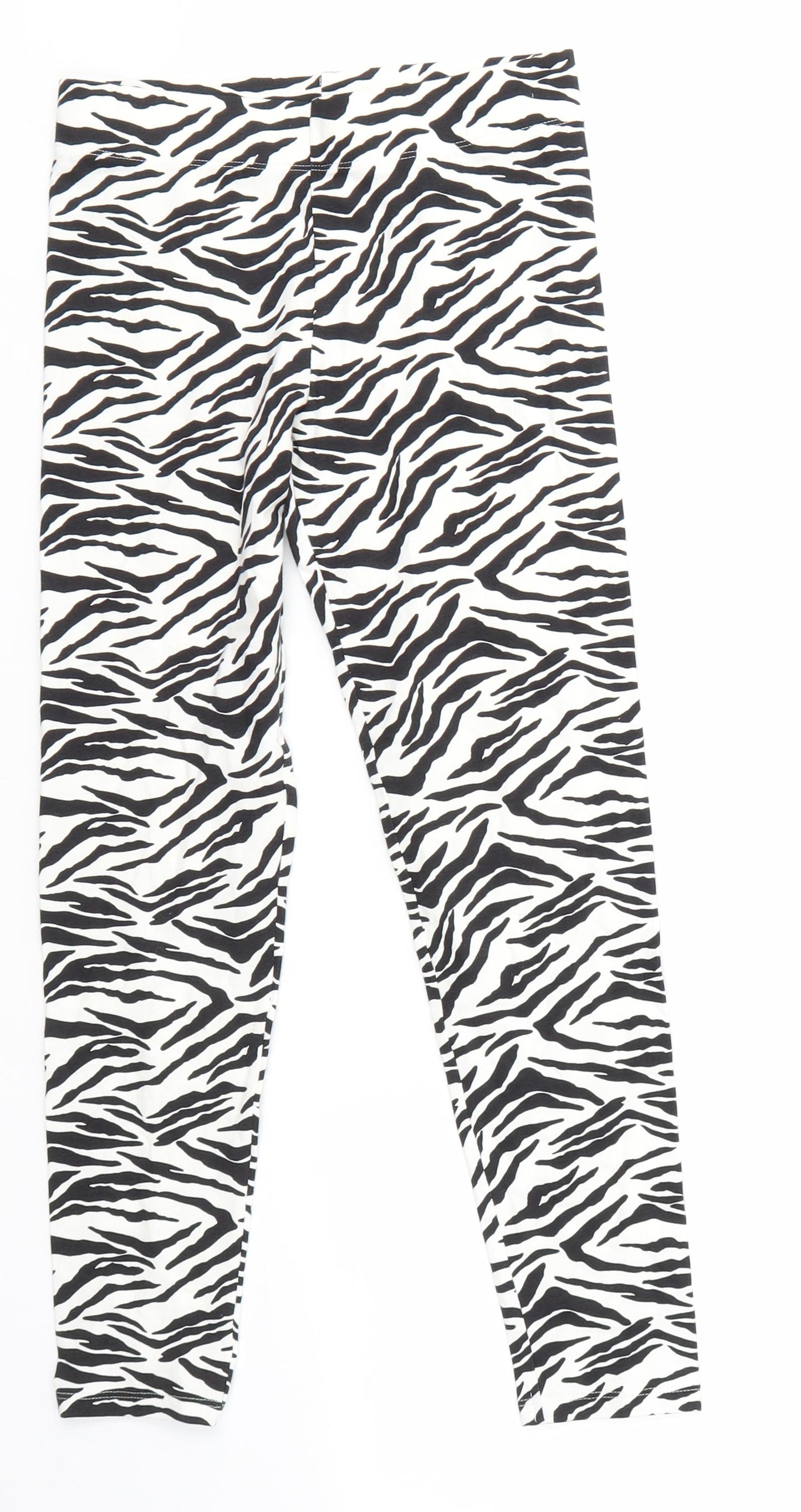 M&S Girls Multicoloured   Jegging Trousers Size 9 Years