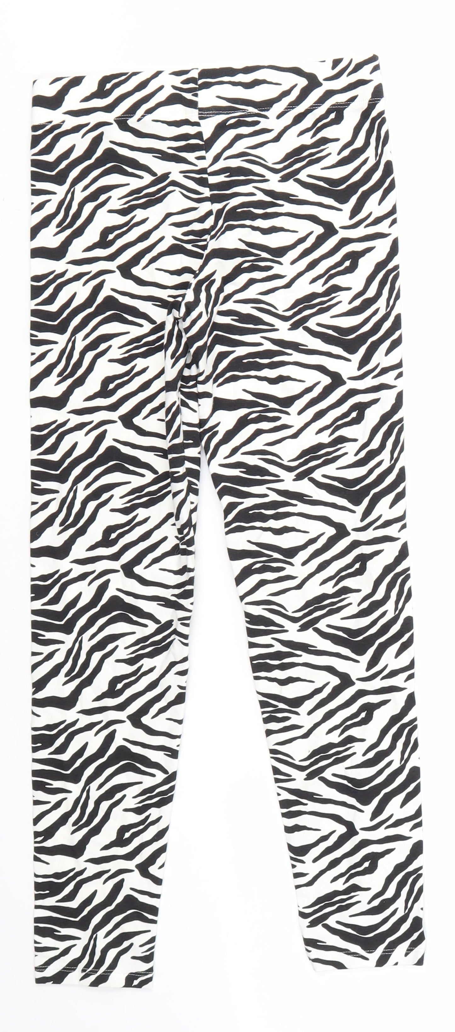 M&S Girls Multicoloured   Jegging Trousers Size 9 Years