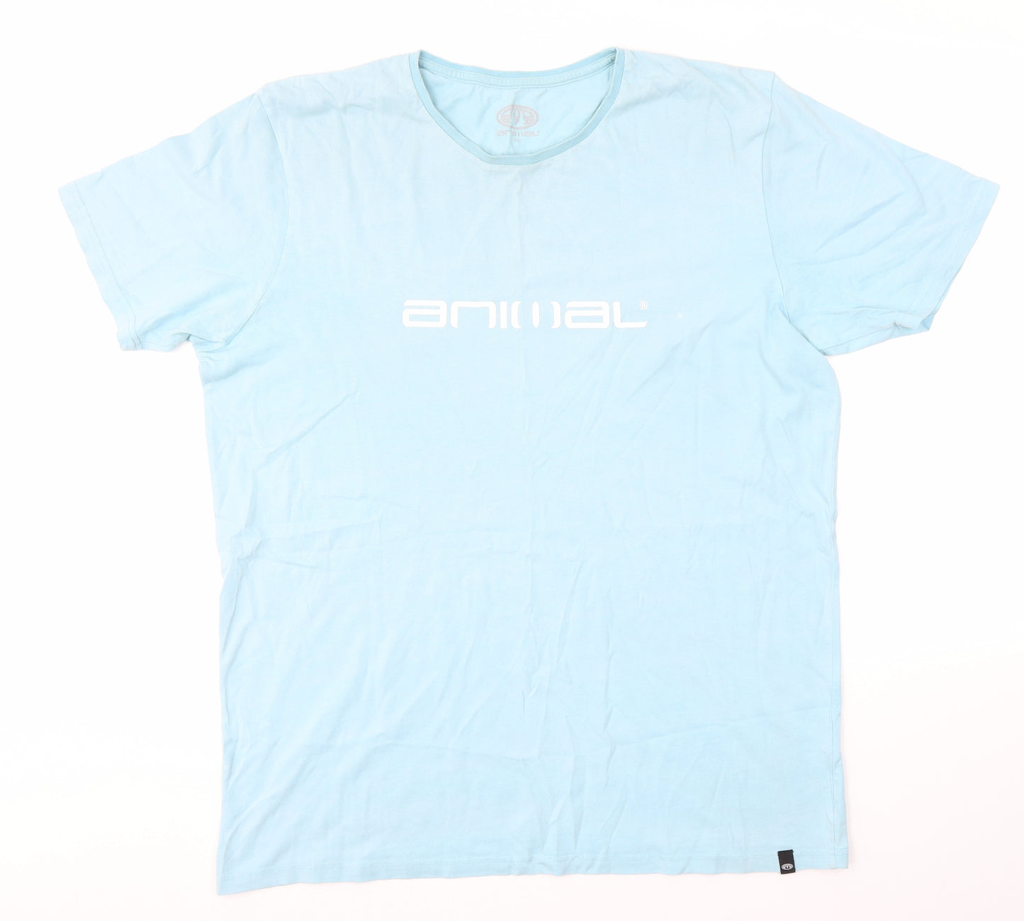 Animal Mens Blue    T-Shirt Size XL
