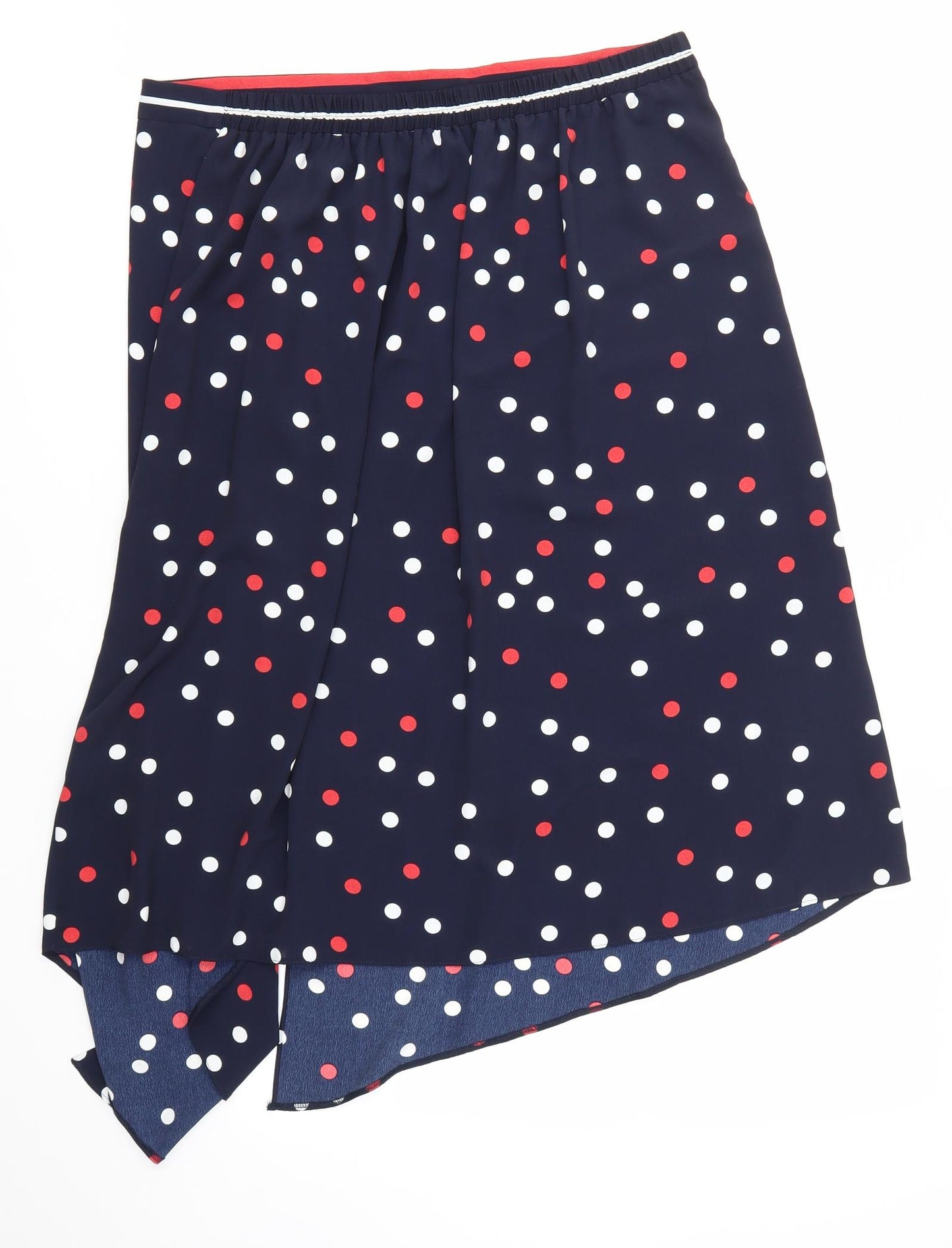George Womens Multicoloured Polka Dot  A-Line Skirt Size 16