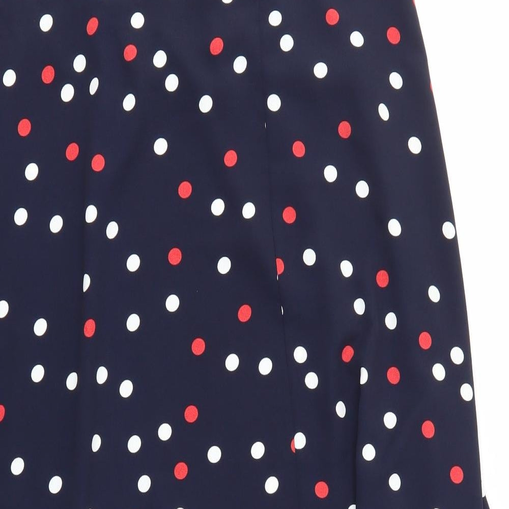 George Womens Multicoloured Polka Dot  A-Line Skirt Size 16