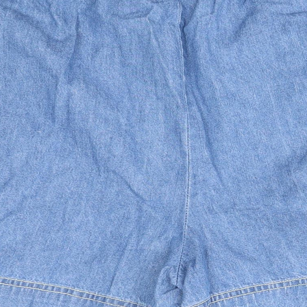 Faded Glory Womens Blue   Boyfriend Shorts Size L