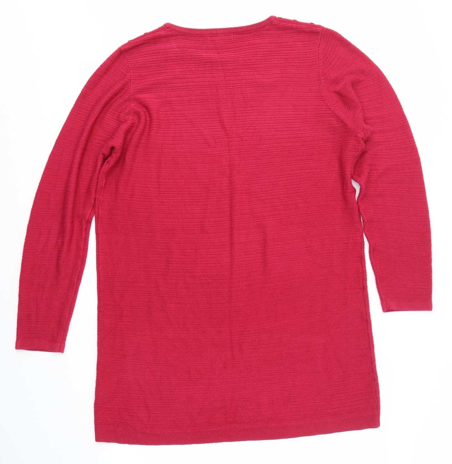 Bonmarché Womens Pink   Jumper Dress  Size 18