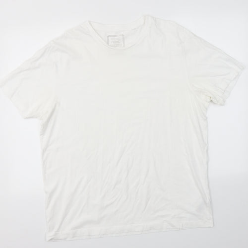 NEXT Mens White    T-Shirt Size XL